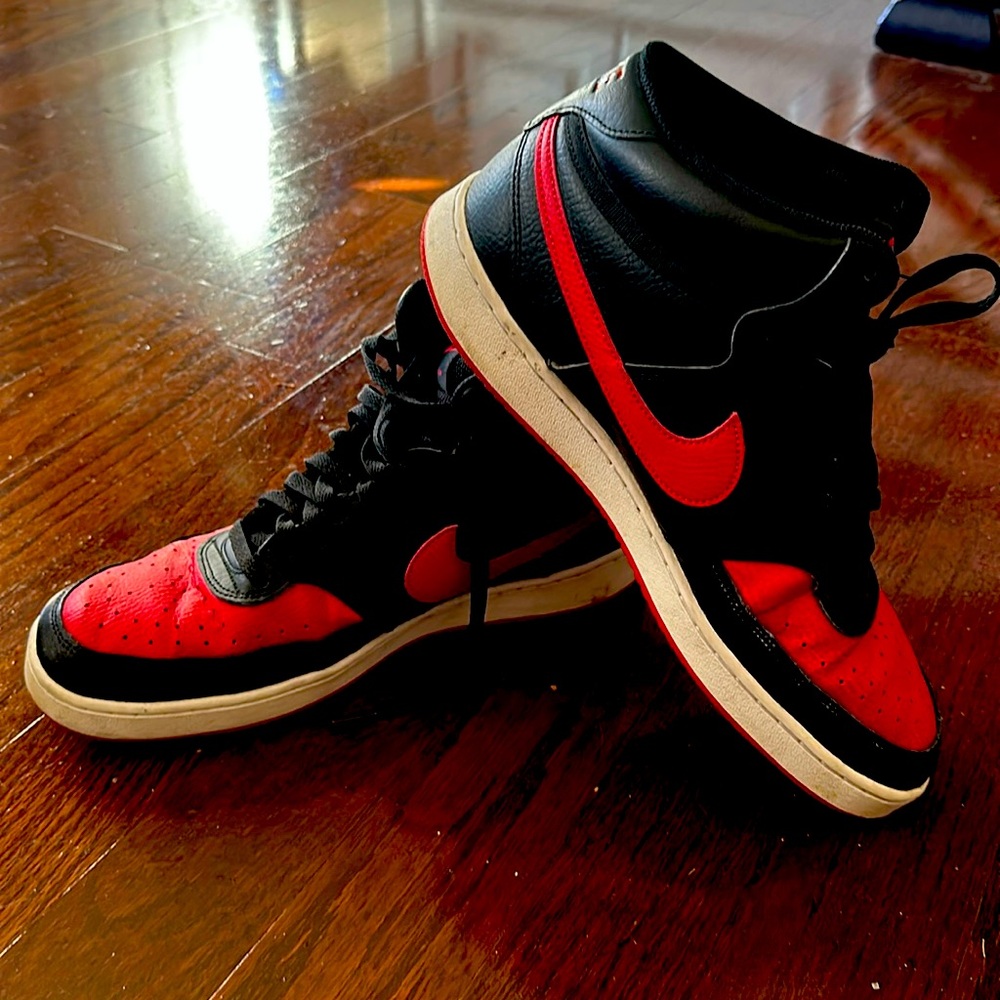 Nike Court Vision Retro Mid ‘Bred’ Men’s 11 US [DM8682-001]